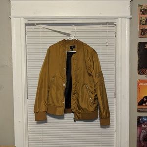 H&M tan-ish bomber jacket